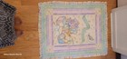 Vintage 90s Nursery Quilt And Decor Pastel Animals Unisex Tummy Time Soft Bright