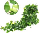 3pcs Artificial Hanging Plants Fake Ivy Green Trailing Foliage Leaf Home Decor