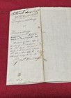 Antique 1866 Civil War Era Mortgage Document Warren County Ny