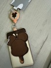 Disney Parks Loungefly Mickey Ice Cream Bar Retractable Cardholder Id Holder New