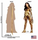 Wonder Woman 1984 Gold Life-size Cardboard Cutout Standup Standee