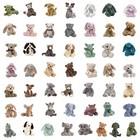 20 Random Stuffed Animal Stickers Teddy Bear Decals Hydro Yeti Free Shipping 