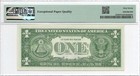 1957a  1 Silver Certificate  Pmg Superb Gem Uncirculated 67 Epq  A a Block