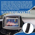 New Rubber Power Button Pad  right Side  For Garmin Zumo 450 500 550 Replacement