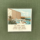 Cal Neva Lodge Hotel Casino Lake Tahoe Nevada Rare Vintage Matchbook Unstruck