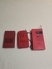 Vintage Transistor Pocket Radios Lot Of 3 Tested And Working