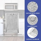 Microwave Grease Air Filter Replaces Ge Hotpoint Range Wb06x10309  2 Filters