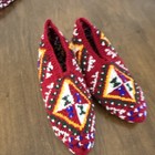 Handmade Knit Wool Patik Slippers Traditional Ethnic Turkish Socks Stretchable