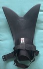 Force Fin Open Heel Adjustable Strap Scuba Diving Fins Fish Black Adj