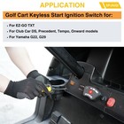 Dc 36-48v Golf Cart Keyless Start Remote Ignition Switch For Club Car Ds Models