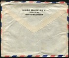Ecuador Quito Cover To Long Island City Usa Airmail Latin America  2 Postage