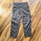 Rei Gray Convertible Cargo Pants Zip-off Shorts Hiking Women 10 Outdoor Gorpcore
