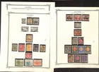 Columbia Stamp Collection On 32 Scott Specialty Pages  1940-1974 Used  bw 
