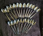 Lot Of Assorted Mixed Silverplate   Stainless Flatware - 96 Pieces - Crafts