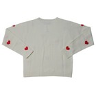 Zunie Girls Valentines Day Relaxed Fit Pullover Sweater