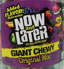 Now And Later Soft Giant Candy Tub Assorted Flavors Free Shipping Bulk 120 Ct