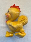 Vintage Rempel Chick Rooster  Rubber Squeaker 6  Toy Works 50 s