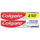 New Colgate Baking Soda And Peroxide Toothpaste  Teeth  6 Oz Tube  2 Pack