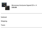 Snoop Dogg Missionary Cd   Autographed Signed Exclusive Art Card Sealed New
