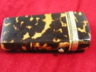 Faux Tortoiseshell Lancet Case  Bloodletting
