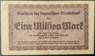 1923 Germany-munchen Paper Money - 1 000 000 Mark Banknote 
