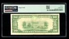 Dbr 1928  20 Gold Certificate Star Fr  2402  Pmg Vf-20 Serial  00337855a