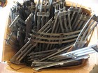 Lot Of Vintage Lionel Train Tracks And Two Switches - 33 Straight 22 Curved