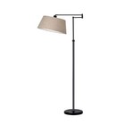 Traditional Swing Arm Oil Rubbed Floor Lamp Bronze - Threshold