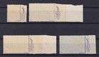 Macedonia 1944  Mi  2ii-7ii  Cv    65  Part Set  Signed  German Occupation  Mh
