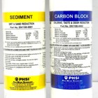 Phsi Pure Water Technology Pw1100-0001 Sediment   Carbon Block Filter Set