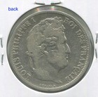 France 1831-w  5 Francs  Silver Coin Km 745 13 lille   Louis Philippe I  C095
