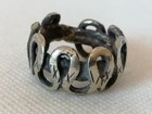 Extremely Rare Ancient Viking Ring Silver Color Artifact Authentic Amazing