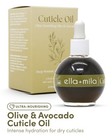 Ella mila Nail Cuticle Oil With Olive   Avocado - Deep   
