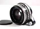 Vintage Exakta Mount Carl Zeiss Jena 50mm F2 Pancolar Zebra Prime Camera Lens