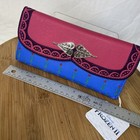New Disney Loungefly Frozen 2 Snap Wallet Blue Red Trifold Ii Women s Organizer