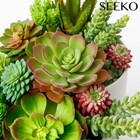 14 Realistic Artificial Succulents For Diy Home   Office Decor  Uv Resistant