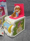 Vtg 1987 Fisher Price Teddy Beddy Bear In The Box Musical Pop Up Chimes Orig Box