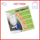 Choco Nose No-drip Water Bottle Feeder For Guinea Pigs  Hamsters  Bunnies  Ferre