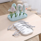 Tree Baby Bottle Drying Rack With Dust Cover Milk Cup Drainer Storage Bpa Free
