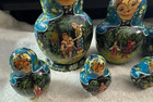 Russian Nesting Dolls Matryoshka Hand Painted Fairy Tales - 10 Sections - 6 Inch