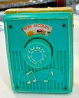 Vintage Fisher Price Music Radio Frere Jacques 1964 Working 778 Teal Blue