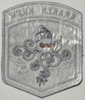 Kraken Krew Morale Patch Black   White Subdued Trident Version New       Iron On