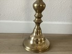 Vintage 39    Brass Floor Candle Holder Tall Hollywood Regency Candlestick