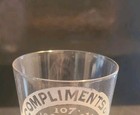 J h  Friedenwald   Co  Baltimore Maryland Whiskey Pre Pro Advertising Shot Glass