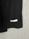 Bar Iii Suit Jacket Size 34s Black Solid Slim Fit Wool Blend Stretch Nwot