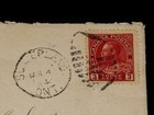 Vintage Cover  Canada  Postal History  1924  King George V  Red  To Detroit  Mi