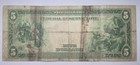 1914  5 Federal Reserve Note New York  Large Size Circulated G56835497b
