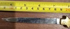 Vintage Buck Style Folding Knife Hunting Pakistan Stainless  Thin Narrow Rare 