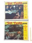 4 Pc  Lot Toy Tiger 1956 Original Lobby Card Movie Cards  4 6 7 8  Great Color