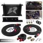 24 Row Core Oil Cooler Kit Bolt On For Nissan Z33 03-08 350z Fairlady 370z Z34